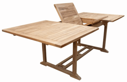 Carita Rectangular Extension Table Teak Garden Furniture