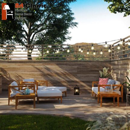 Milan Daybed Teak Garden Furniture