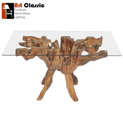 Muria Dining Table Solid Teak Root Wood Furniture