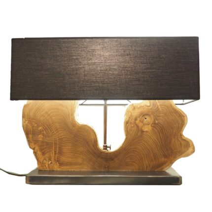 Mountain Teak Lamp From Teak Root For Your Table Lamp