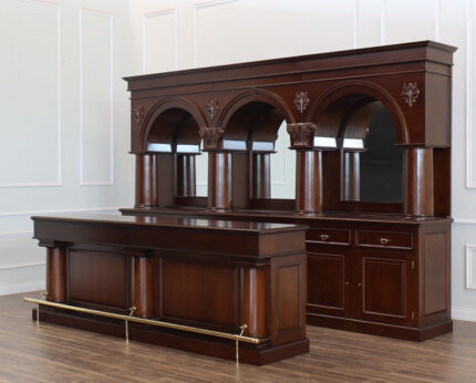 Palma Bar Counter Table Mahogany
